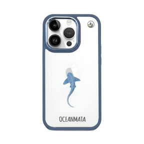 iPhone 14 Pro Case - Leopard Shark Blue - "BlueLeopard" - Sustainable