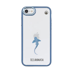 iPhone SE/7/8 Case - Blue Spotted Leopard Shark - "BlueLeopard" - sustainable