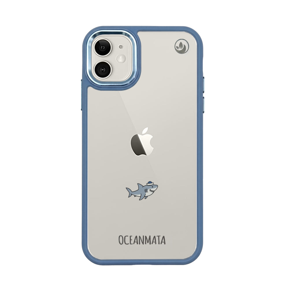 iPhone 11 Case - Shark Blue - "Captain Shark" - Sustainable