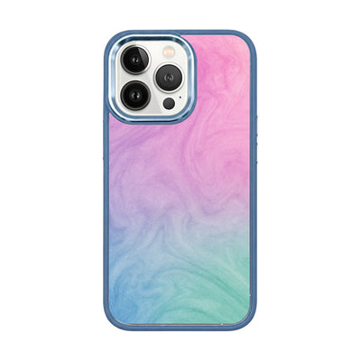 iPhone 13 pro case - "Colored Marble" - sustainable