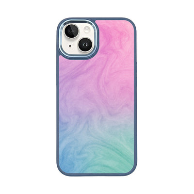 iPhone 14 Hülle - "Colored Marble" - nachhaltig