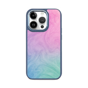 iPhone 14 pro case - "Colored Marble" - sustainable