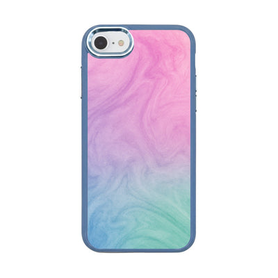 iPhone SE/7/8 Hülle - "Colored Marble" - nachhaltig