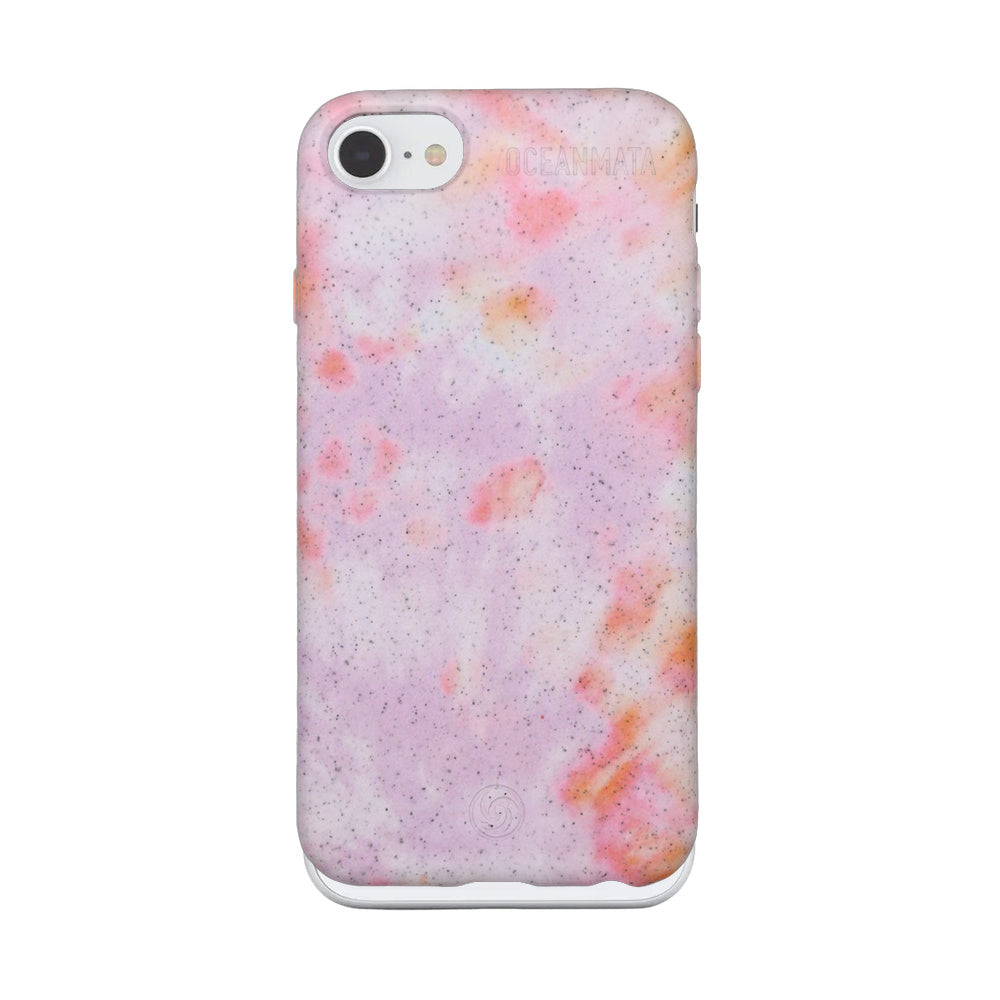 iPhone SE/7/8 Hülle - Koralle orange - "Coralful" - nachhaltig