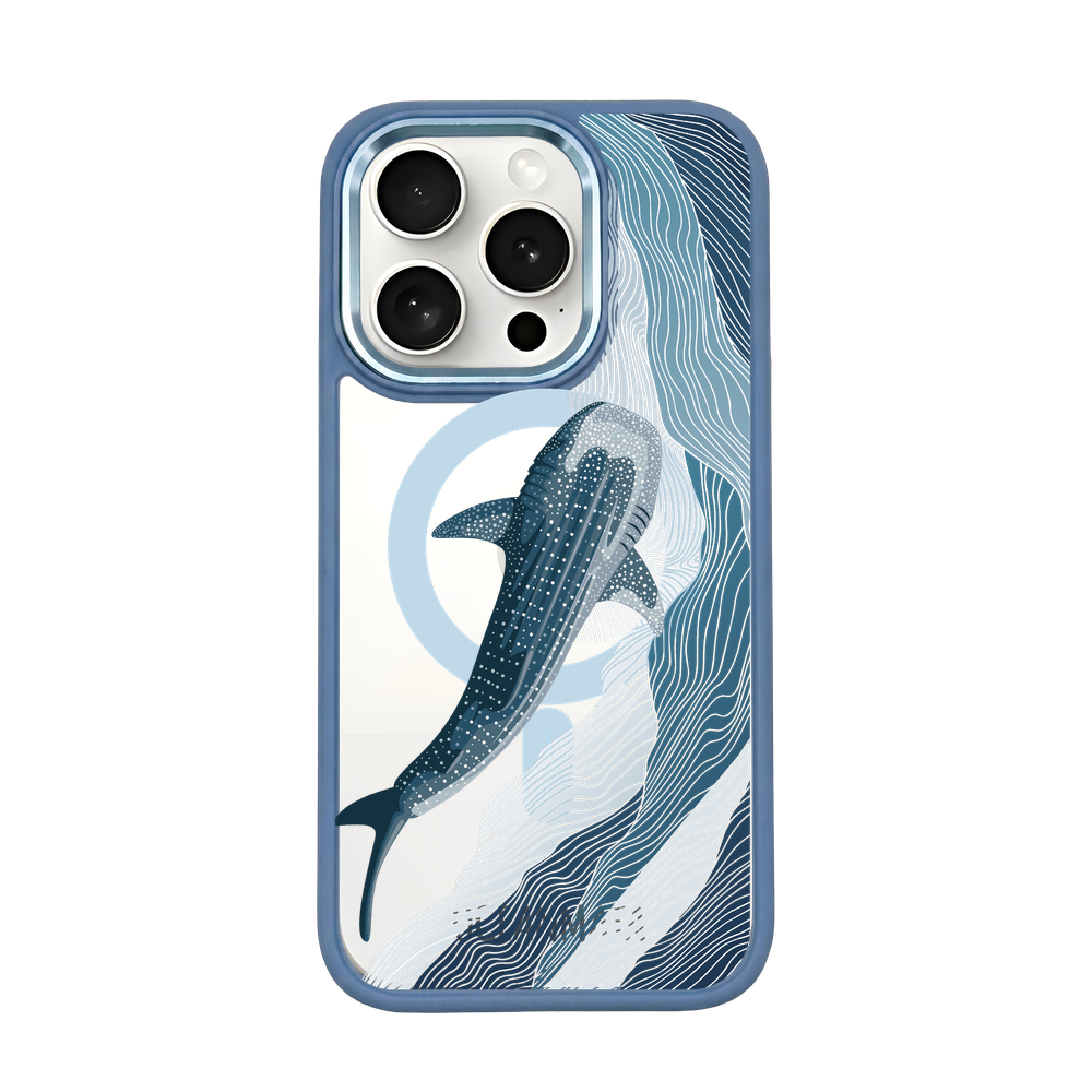 DeepWater Walhai blau iphone15promax