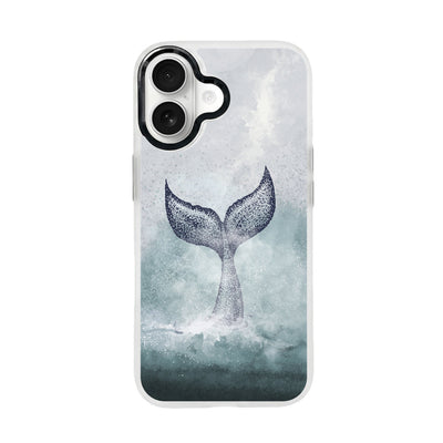 iPhone 17 Hülle - Delfin blau - "Dolphin" - nachhaltig