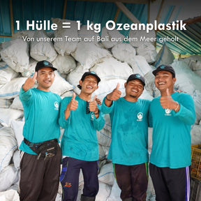 Nachhaltige Handyhülle iPhone 17 pro Polarbearfamily aus Ocean Plastic — Mission: 1 Hülle = 1 kg Ozeanplastik