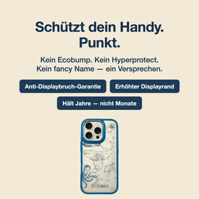 Nachhaltige Handyhülle iPhone 17 Air Dolphintwins aus Ocean Plastic — Material