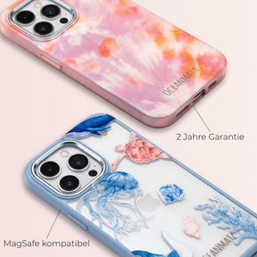Nachhaltige Handyhülle iPhone 16 Towardsthehorizon aus Ocean Plastic — Garantie & MagSafe-Kompatibilität