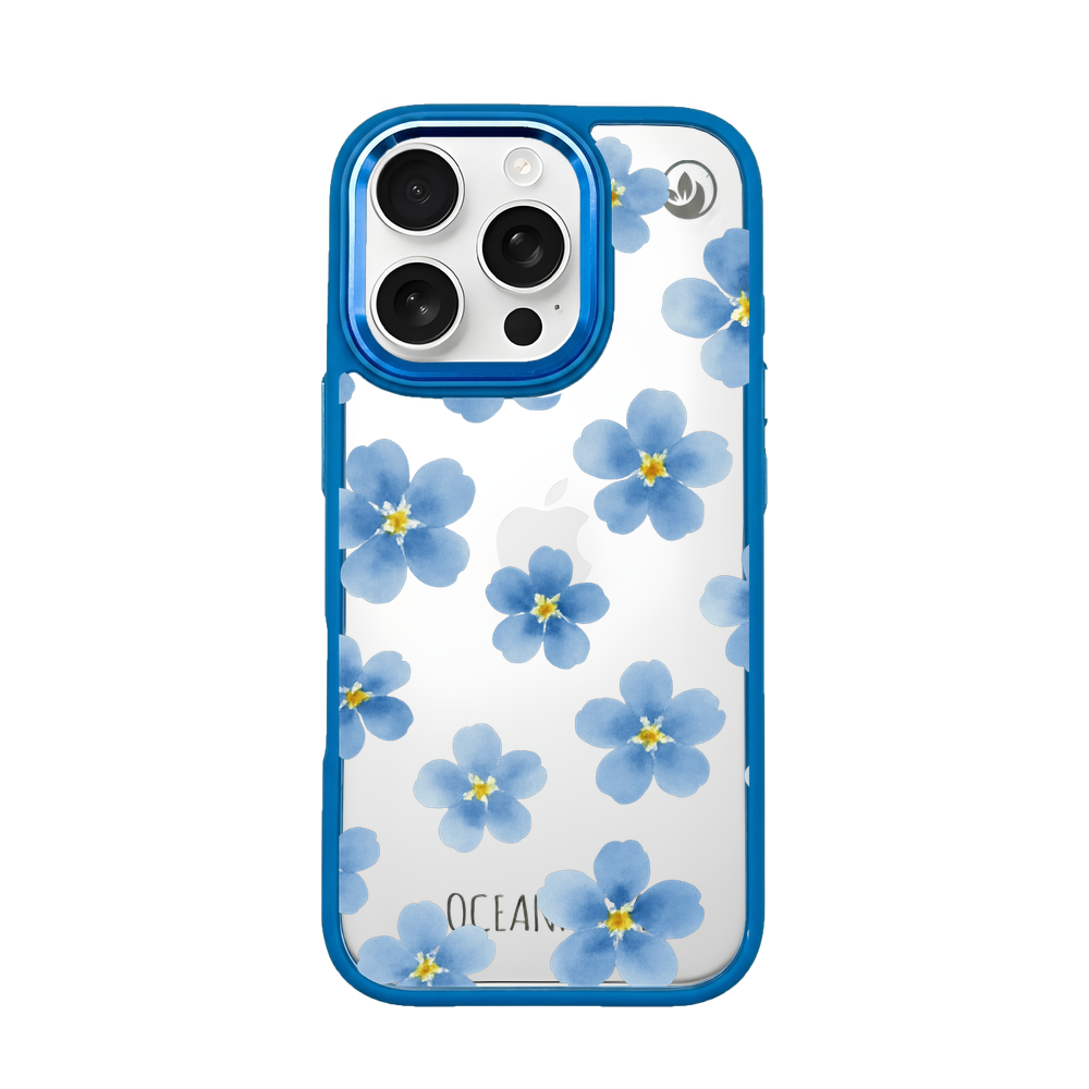 iPhone 16 pro max case - forget-me-not - sustainable
