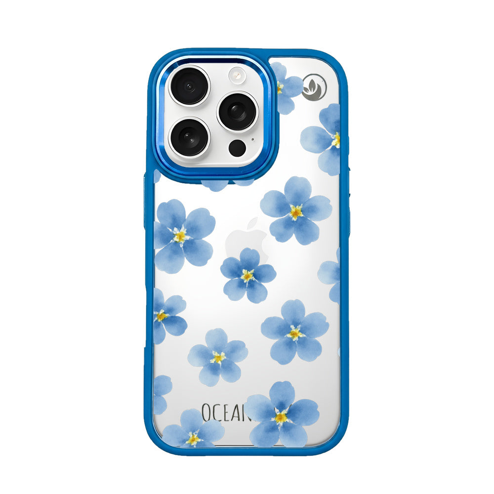 iPhone 16 pro max case - forget-me-not - sustainable