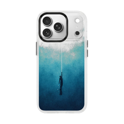 iPhone 17 pro max Hülle - Freedive blau - "Freedive" - nachhaltig