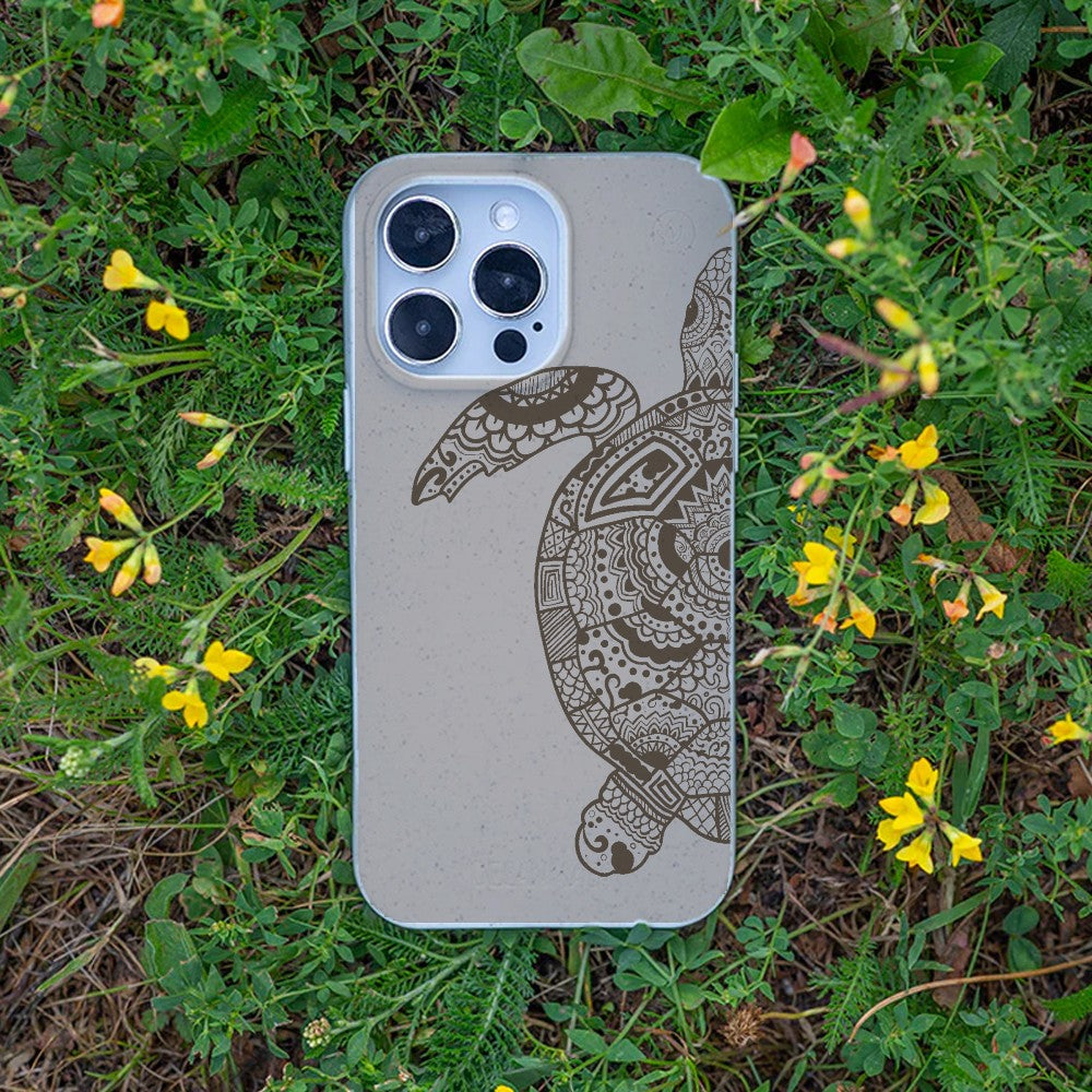 Biologisch abbaubare Handyhülle iPhone 11 pro Greenturtle — kompostierbar — Bonus
