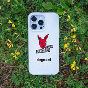 Biologisch abbaubare Handyhülle Samsung S24 Hessingkangaroos — kompostierbar — Bonus