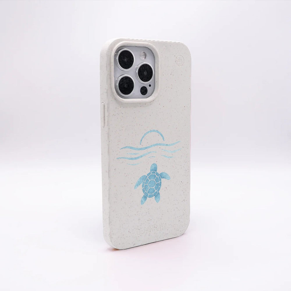 iPhone 13 Pro Max Case - White - "Into the Sun" - Sustainable