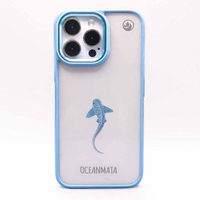 iPhone 13 pro max Hülle - Leopardenhai blau - "BlueLeopard" - nachhaltig