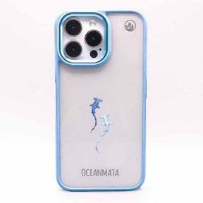 iPhone 16 pro max Hülle - hai blau - "Hammerhead" - nachhaltig