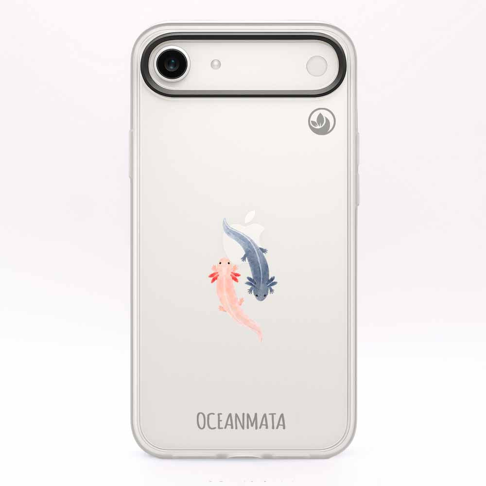 iPhone 17 Air Hülle - Axlotl blau - "Axl" - nachhaltig