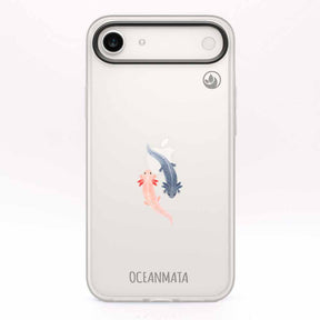 iPhone 17 Air Hülle - Axlotl blau - "Axl" - nachhaltig