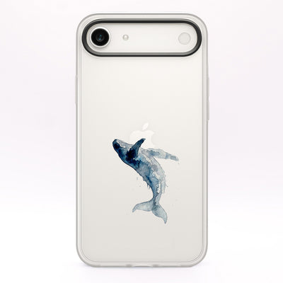 iPhone 17 Air Hülle - Wal blau - "Joy" - nachhaltig