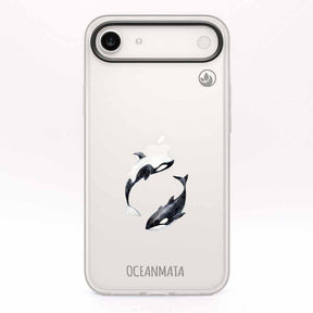 iPhone 17 Air Hülle - Orca blau - "OrcaFlow" - nachhaltig