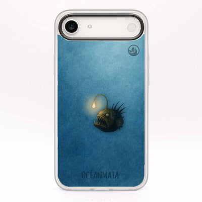 iPhone 17 Air Case - Anglerfish blue - "Sour" - sustainable