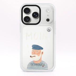 iPhone 17 pro Hülle - Moin blau - "Ostfriese" - nachhaltig