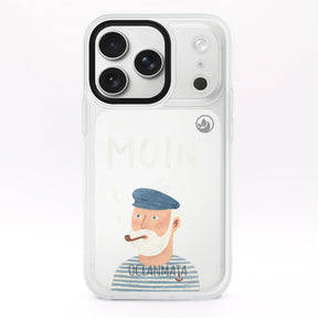 iPhone 17 pro max Hülle - Moin blau - "Ostfriese" - nachhaltig