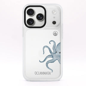iPhone 17 pro max Hülle - Oktopus blau - "TentacleTheory" - nachhaltig