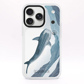 iPhone 17 pro max Hülle - Walhai blau - "DeepWater" - nachhaltig