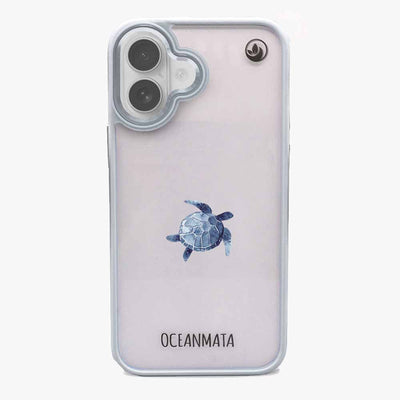 iPhone 17 Hülle - Turtle blau - "Shellie" - nachhaltig
