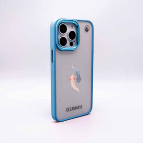 Samsung S25 Hülle - Axlotl blau - "Axl" - nachhaltig