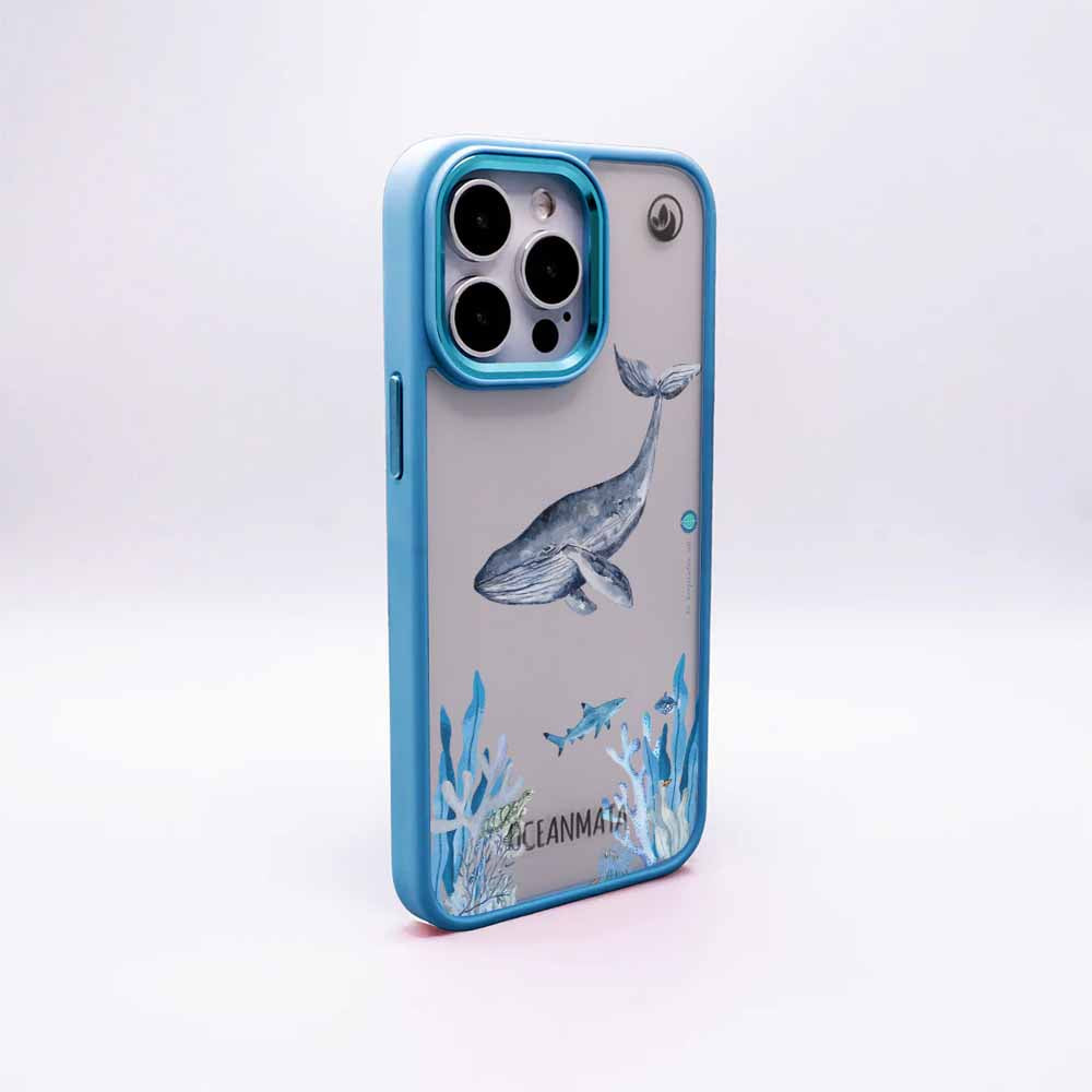 iPhone 17 pro Hülle - Meer blau - "Ocean" - nachhaltig