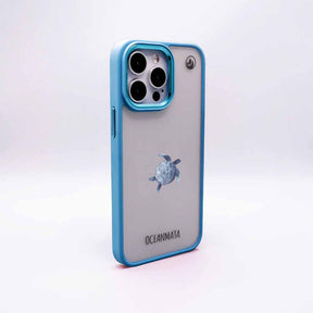 iPhone 11 Hülle - Turtle blau - "Shellie" - nachhaltig