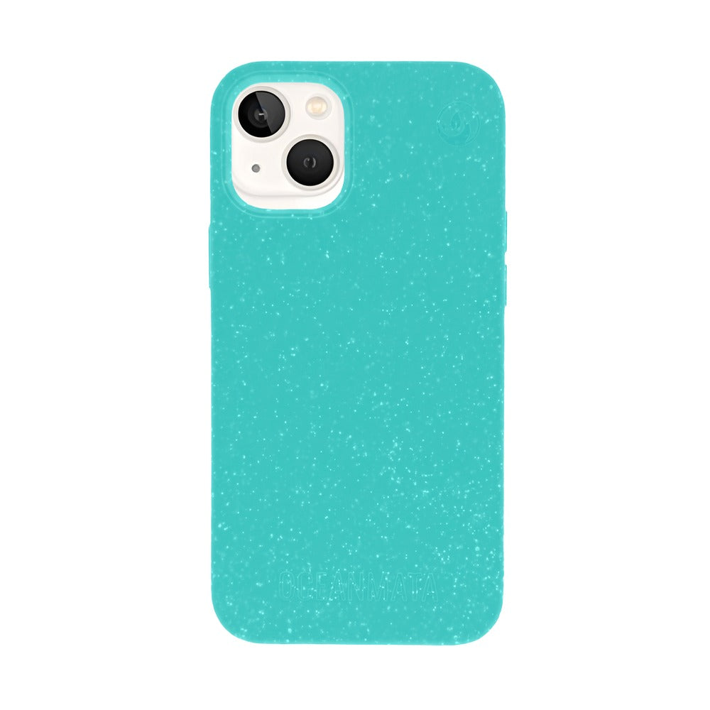nachhaltige Bio-Hülle türkis