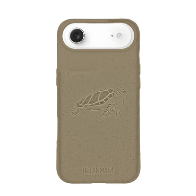iPhone 17 air Hülle - grün - "TURTLE" - nachhaltig