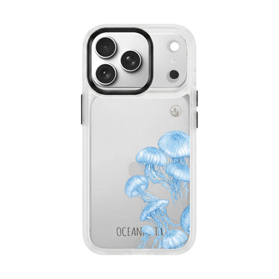 Samsung S26 Hülle -  qualle blau - "Jellies" - nachhaltig