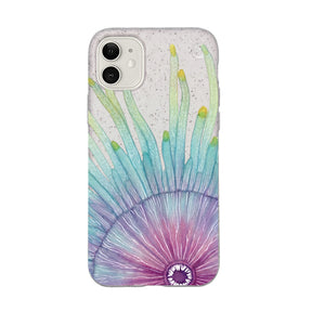 Biologisch abbaubare Handyhülle iPhone 11 Jellybutton — kompostierbar — Vorderseite