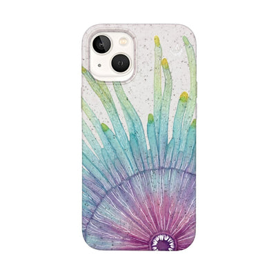 iPhone 13 mini Case - white - "jellybutton" - sustainable