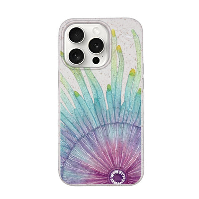 iPhone 15 Pro Case - white - "jellybutton" - sustainable