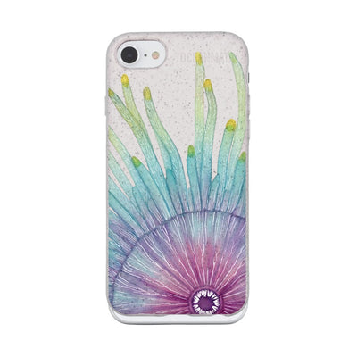 iPhone SE/7/8 Hülle - weiß - "jellybutton" - nachhaltig