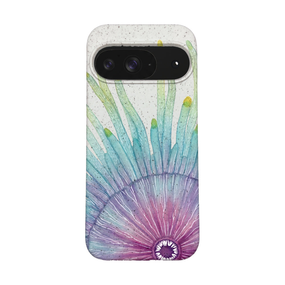 Google Pixel 9 / 9 Pro Hülle - weiß - "jellybutton" - nachhaltig