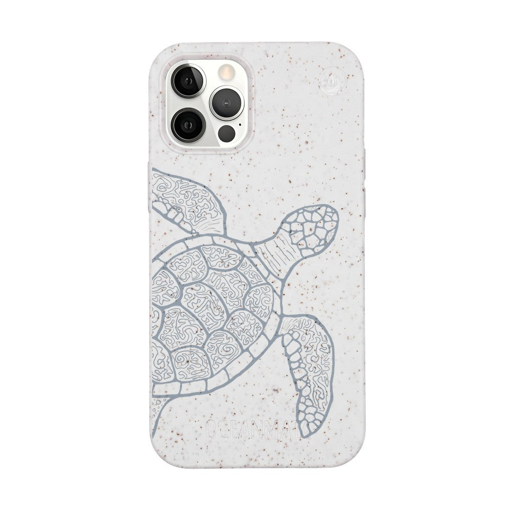 iPhone 12 Pro / iPhone 12 Case - Colorful Turtle - "Kura-Kura" - Sustainable