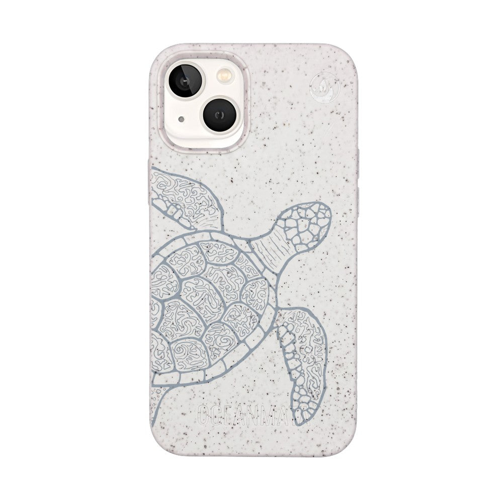 iPhone 13 mini Hülle - Schildkröte bunt - "Kura-Kura" - nachhaltig
