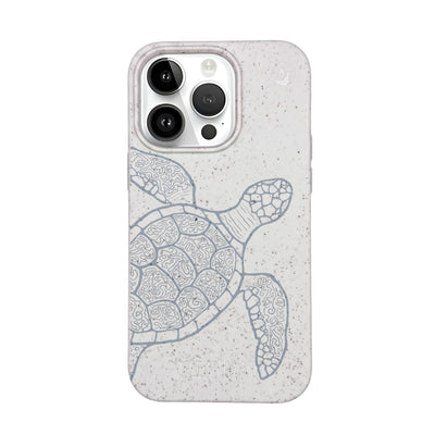 iPhone 14 Pro Case - Colorful Turtle - "Kura-Kura" - Sustainable