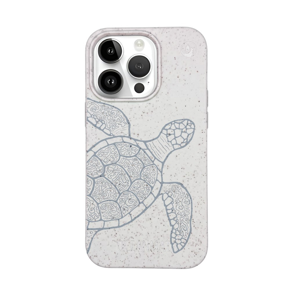 iPhone 14 pro Hülle - Schildkröte bunt - "Kura-Kura" - nachhaltig