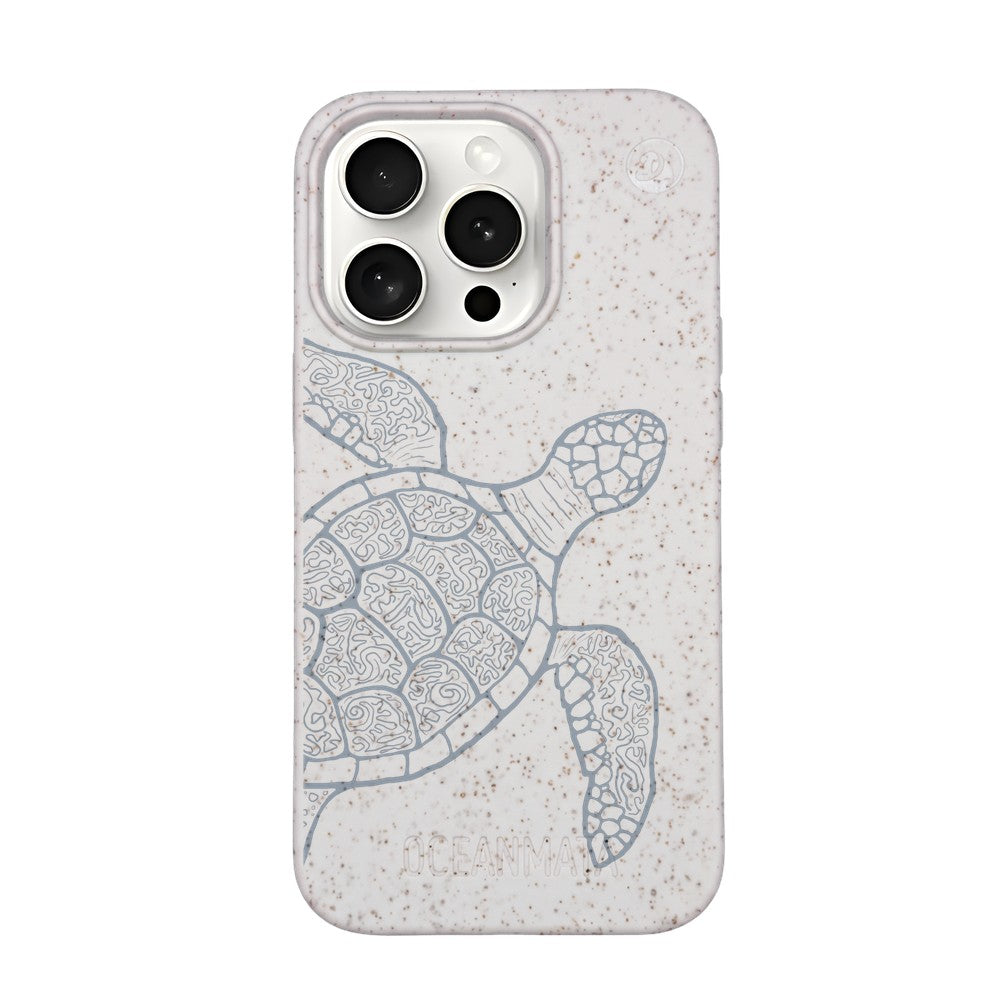 iPhone 15 Pro Max Case - Colorful Turtle - "Kura-Kura" - Sustainable