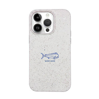 iPhone 14 pro Hülle - Fisch weiß - "MahiMahi" - nachhaltig