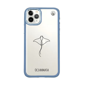 iPhone 11 pro case - Manta ray - "Mantaray" - sustainable