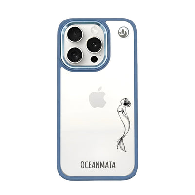 iPhone 15 pro hoesje - Zeemeermin - "Zeemeermin" - duurzaam